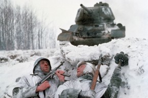 O rigoroso inverno russo castigou as tropas alemães