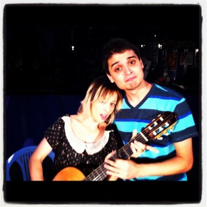 Lili e Vinicius Castro