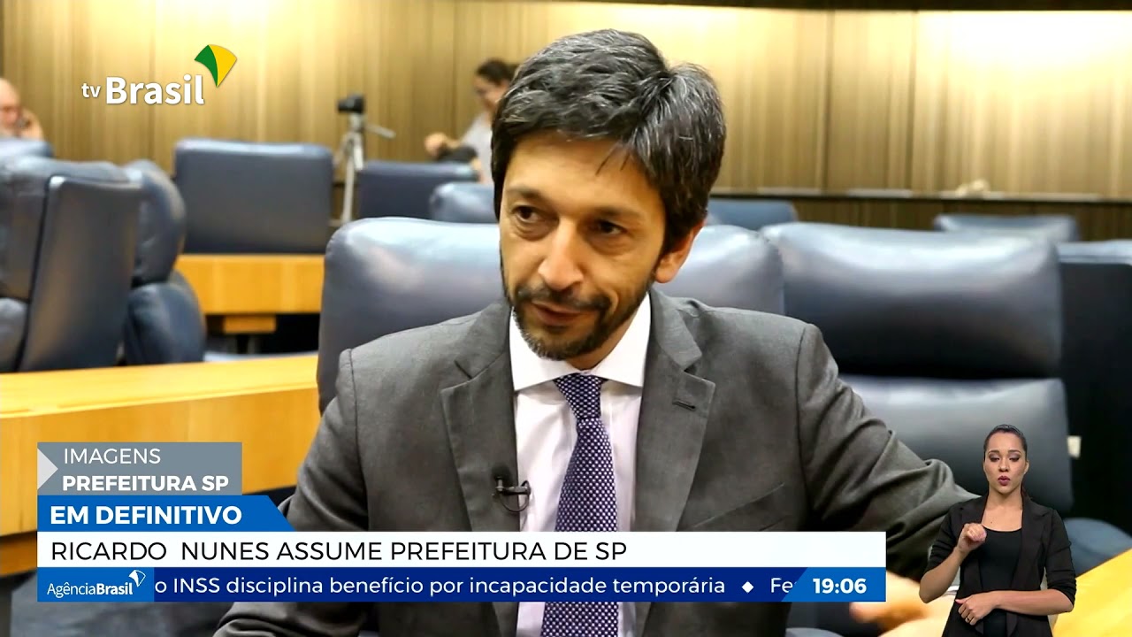Ricardo Nunes Assume Como Prefeito De Sp Repórter Brasil Tv Brasil