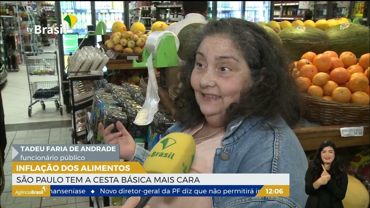 Inflação Dos Alimentos São Paulo Tem A Cesta Básica Mais Cara Do País Repórter São Paulo Tv 